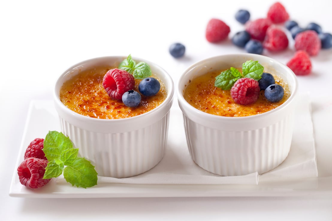 Creme brulee.